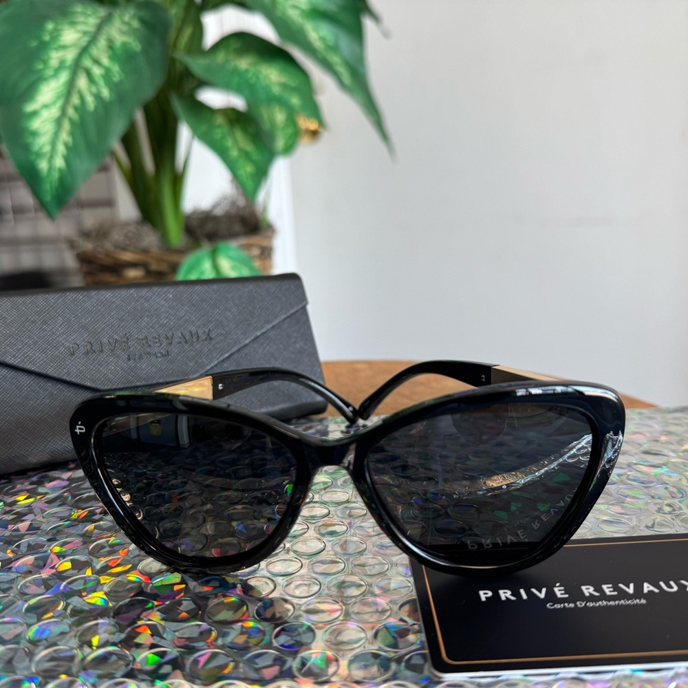 PRIVE REVAUX- The Hepburn 57mm Cat-Eye Polarized Sunglasses